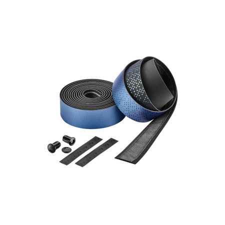 Обмотка для руля Ciclovation Leather Touch Shining Metallic Черно-синий