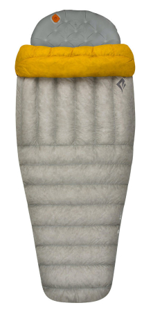 Спальный мешок-квилт Ember EbI (10/4°C), 198 см, Light Grey/Yellow от Sea to Summit