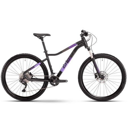 Горный велосипед Ghost Lanao Advanced 27,5" черно-фиолетовый 2021