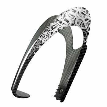 Флягодержатель Birzman Carbon Bottle Cage I, Черно-белый