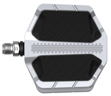 Педали Shimano PD-EF205-S, серебристые