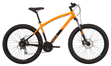 Горный велосипед Pride Raggey 27,5" Orange/Black 2020