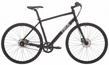 Городской велосипед Pride Bullet 28" Черный 2020