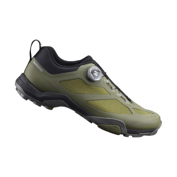 Велотуфли Shimano MT700MO, Оливковый