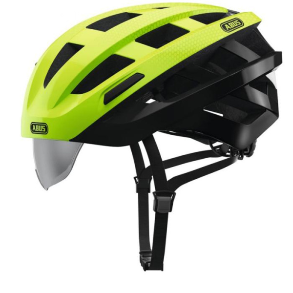 Велошлем ABUS In-Vizz Ascent Green Comb