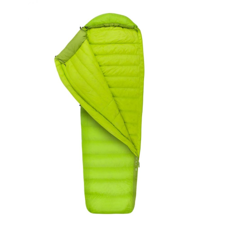 Спальный мешок Ascent AcI (2/-4°C), 198 см - Left Zip, Lime/Moss от Sea to Summit