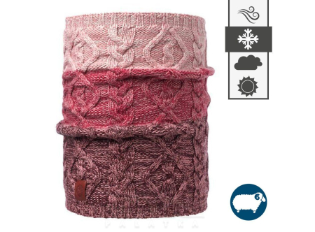Шарф-труба Buff Knitted Neckwarmer Comfort Nuba, Heather Rose