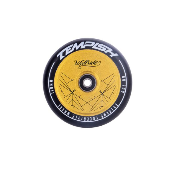 Колесо Tempish PU 88A 110 мм Full Al Core, Black/Gold