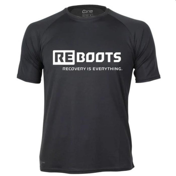 Футболка Reboots T-Shirt Recovery is Everything, Черный
