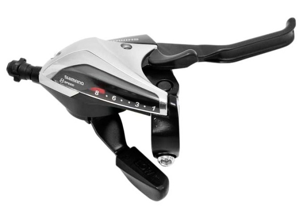 Гальм ручка/шифтер Shimano ST-EF65 правий 7-зв трос, срібл ОЕМ