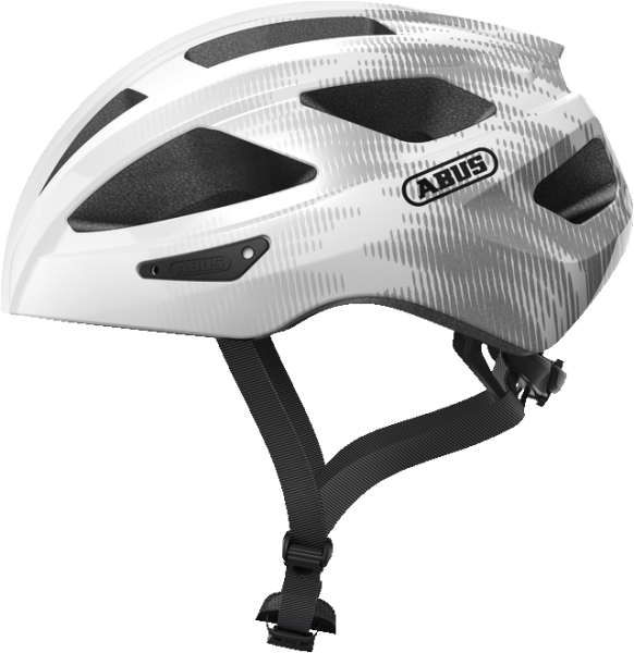 Велошлем ABUS Macator, White Silver