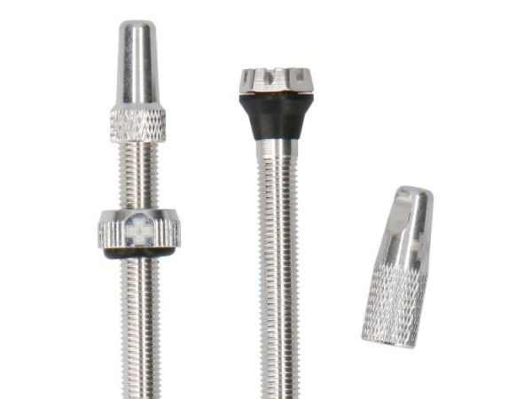 Вентили для бескамерных колес MUC-OFF Tubeless Valves V2, 44 мм, серые