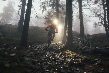 Велофара Knog PWR Rider RedCap Duo 450 Lumens