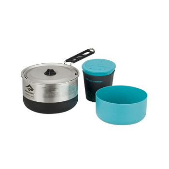 Набор посуды в чехле Sigma Set 1.1 with Stuff Sack, Pacific Blue/Silver, р. от Sea to Summit