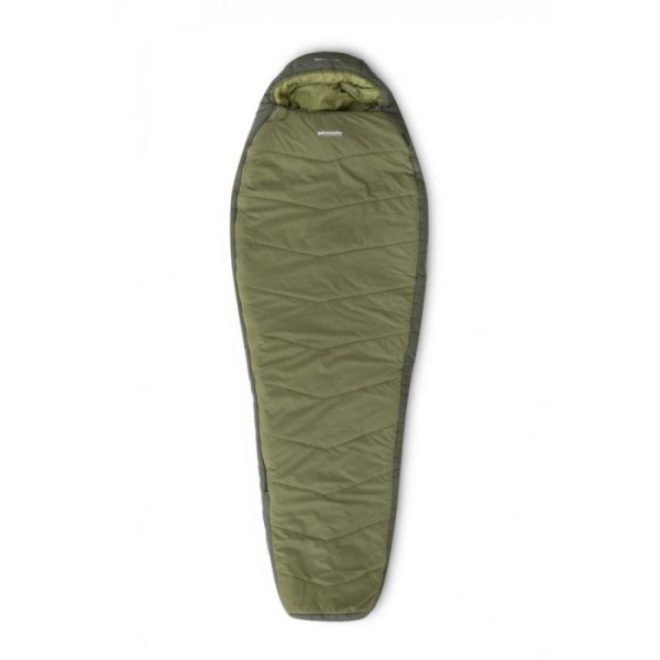 Спальный мешок Pinguin Trekking (1/-5°C), 190 см - Left Zip, Khaki 2020
