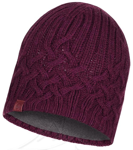 Шапка Buff Knitted & Polar Hat Helle, Wine