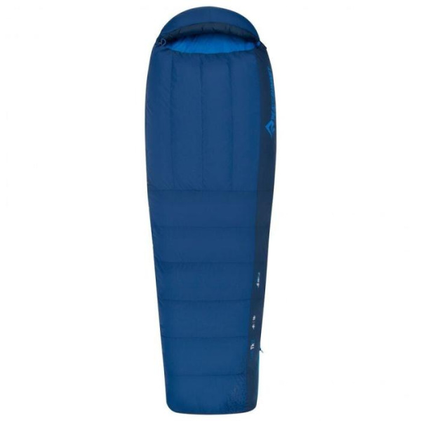 Спальный мешок Trek TkIII (-6/-12°C), 198 см - Left Zip, Navy/Denim от Sea to Summit