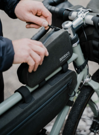 Велосумка на раму Brooks Scape Frame Bag Mud Green