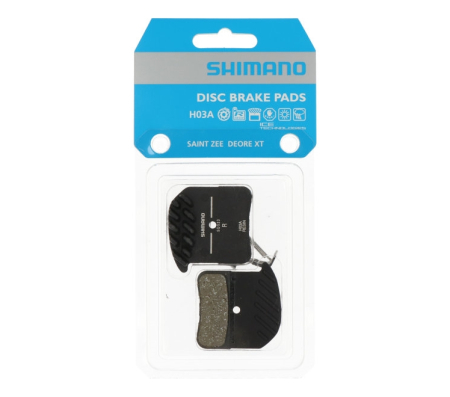 Гальмівні колодки SHIMANO H03A+радіатор, полімер/resin