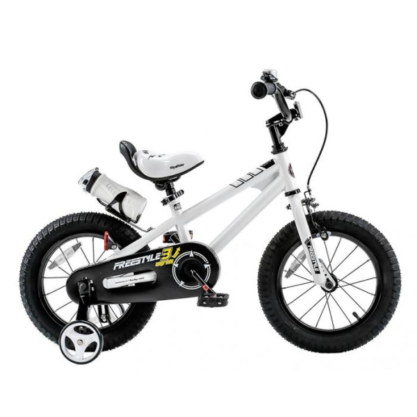 Детский велосипед RoyalBaby Freestyle 12", OFFICIAL UA, Белый