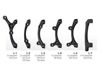 Адаптер TEKTRO к V-brake тормозу LY1.0-F203 черный