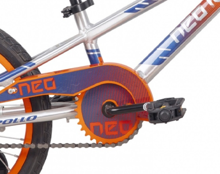 Детский велосипед Apollo NEO girls 16", Brushed Alloy / Lavender / Purple Fade