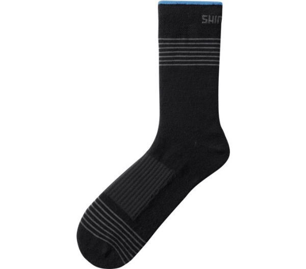 Носки Shimano Tall Wool, Черный