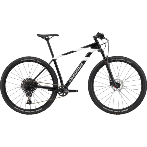 Горный велосипед Cannondale F-SI Carbon 5 29" Черно-белый 2020