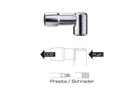 Насос Birzman Roar Canister CO2, 16 г, Зеленый