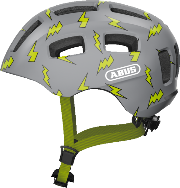 Велошлем детский ABUS Youn-I 2.0, Grey Flash