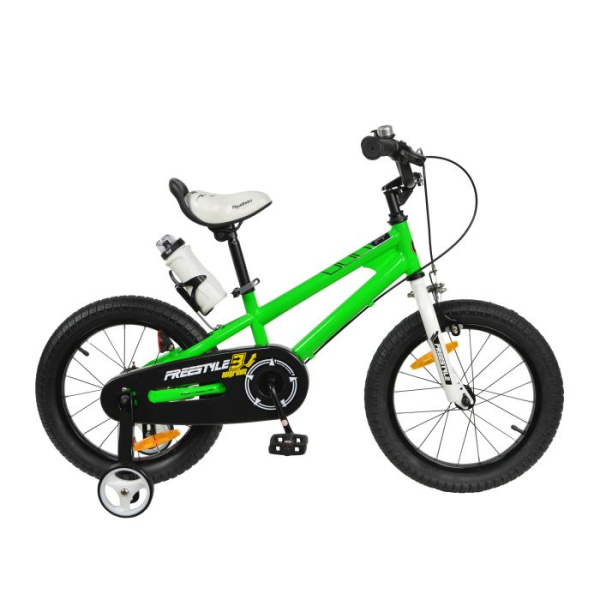 Детский велосипед RoyalBaby Freestyle 16", OFFICIAL UA, Зеленый