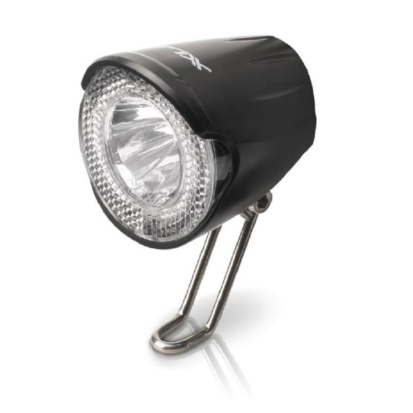 Велофара XLC CL-D02 20Lux Dynamo, Черный