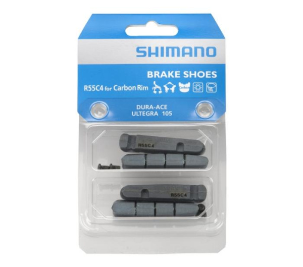 Гальмівні гумки SHIMANO Dura-Ace R55C4 касетна фіксація (комплект 2 пари)