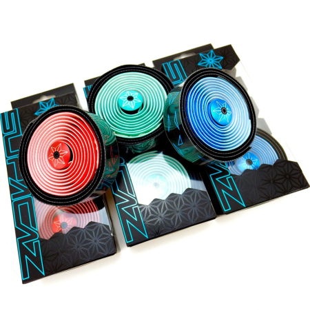 Обмотка руля Supacaz Super Sticky Kush Star Fade Синий с черным