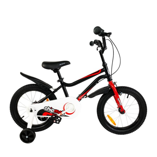 Детский велосипед RoyalBaby Chipmunk MK 16", OFFICIAL UA, Черный