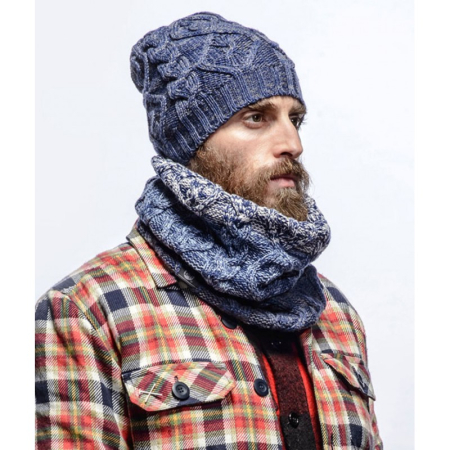 Шарф-труба Buff Knitted Neckwarmer Comfort Nuba, Medieval Blue