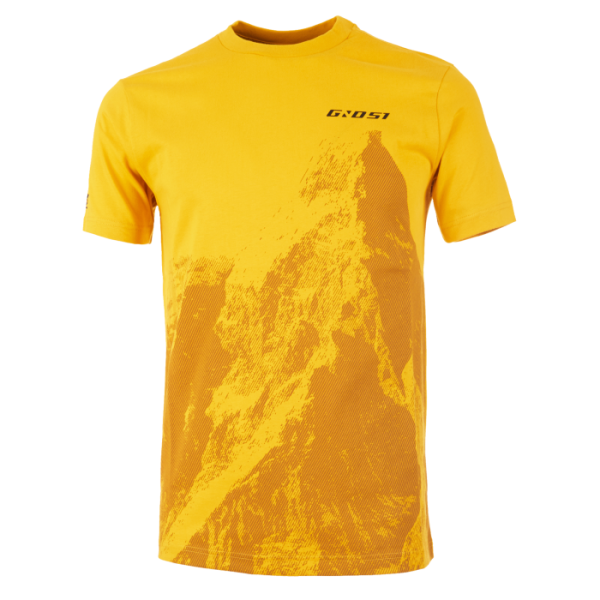 Велофутболка Ghost MTN Casual Line Peak, Желтый