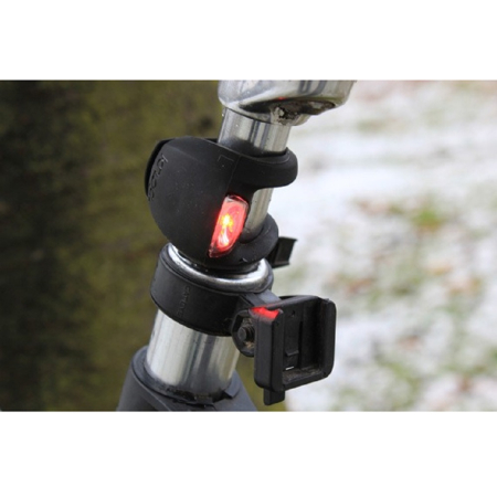 Мигалка задняя Knog Frog Strobe Rear 50 Lumens Black