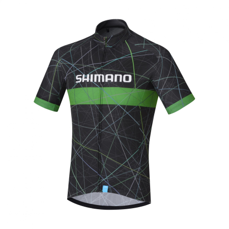 Велоджерси Shimano Team 2, Черно-зеленый