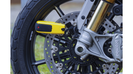 Мотозамок на диск ABUS 8078 Granit Detecto SmartX, Yellow