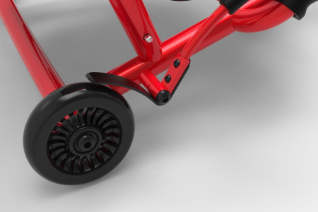 Самокат-каталка Ezyroller Classic, Красный Неон