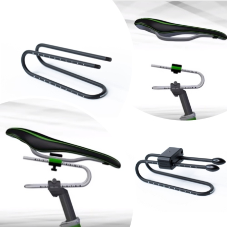 Подседльный амортизатор Rinsten Spring, Черный