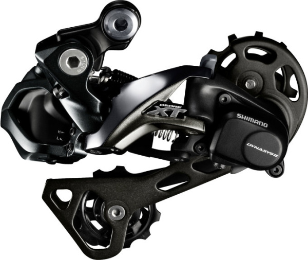 Перемикач задній Shimano RD-M8050-GS Di2 XT SHADOW+ 11-швидк. середній важіль