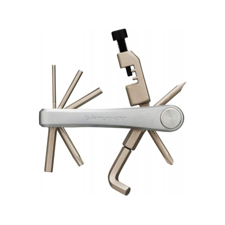 Мультитул Birzman M-Torque Ranger с динамометрическим ключом, 10 функций, Серебристый