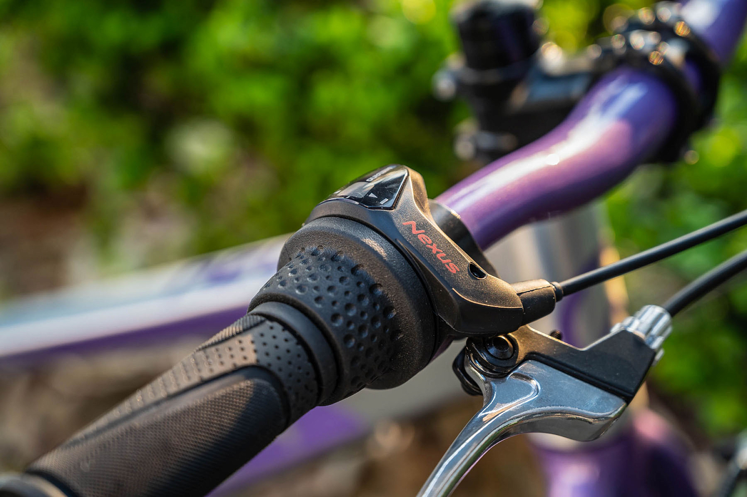 Детский велосипед Apollo NEO 3i girls 24", Brushed Alloy / Lavender / Purple Fade