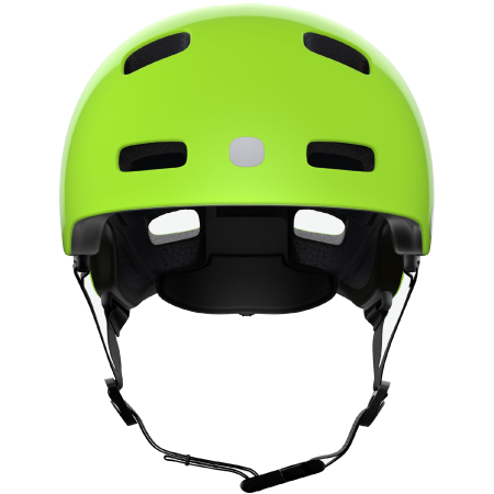 Детский велошлем POC POCito Crane MIPS Fluorescent Yellow/Green, M/L