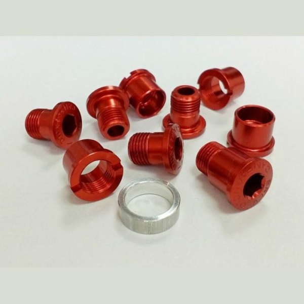 Бонки CAMPAGNOLO Centaur (1/4) Red Alu Red - FC-CE100R