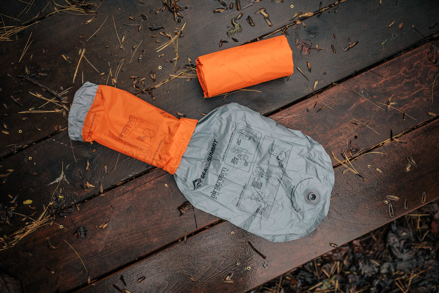 Насос для коврика Air Stream Pump Sack, Orange от Sea to Summit