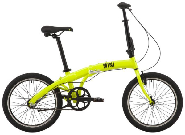 Складной велосипед Pride Mini 3 20" желтый 2021