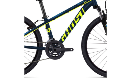 Детский велосипед Ghost Kato 2.4 24" Сине-желтый 2020